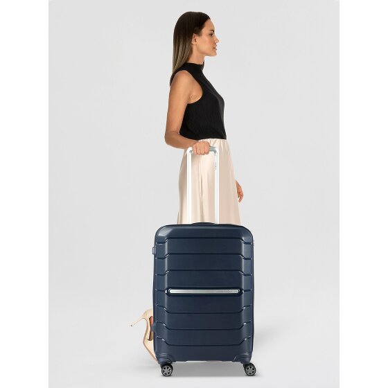 Samsonite Flux 4 wielen Trolley 68 cm met uitbreidingsplooi
