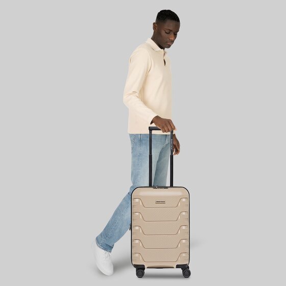 Smartbox Edition 01 4 wielen Cabinewagen 55 cm met uitbreidingsplooi