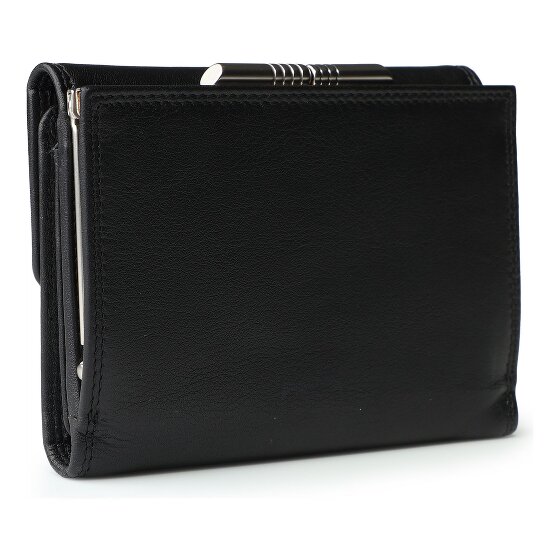 Braun Büffel Golf 3.0 Portemonnee RFID-bescherming Leer 12 cm