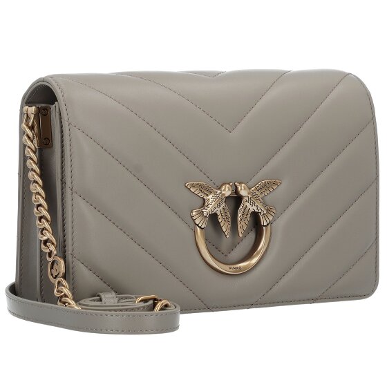PINKO Love Click Schoudertas Leer 25 cm