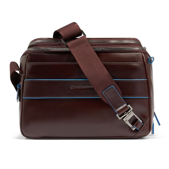 Piquadro Blue Square Schoudertas Leer 27 cm