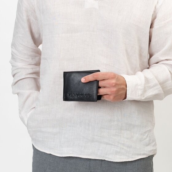 Farmhood Memphis Portemonnee RFID-bescherming Leer 12.5 cm