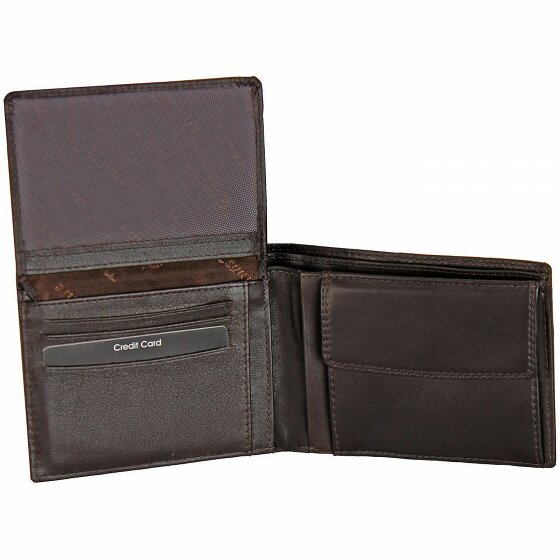 Esquire Duo portemonnee leer 12,5 cm