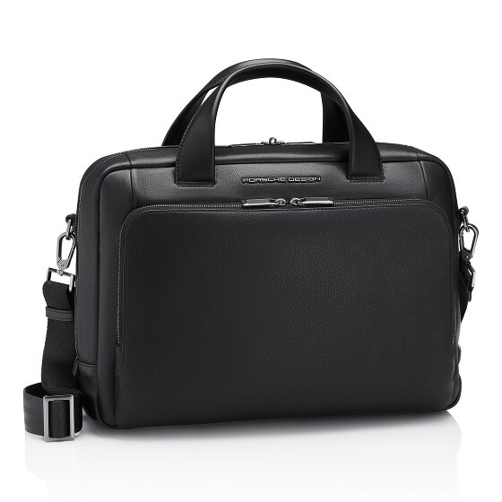 Porsche Design Roadster aktetas Leer 38 cm Laptopcompartiment