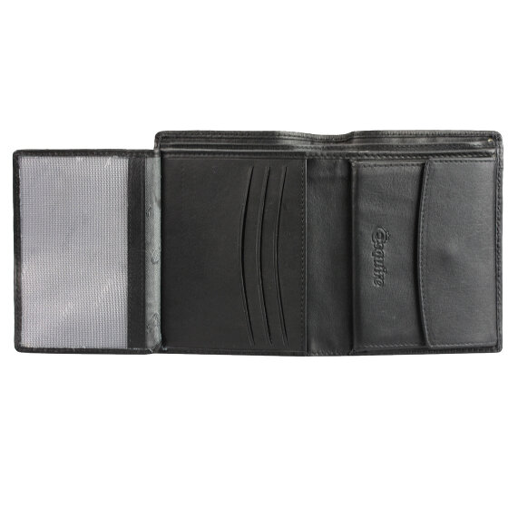 Esquire Eco portefeuille leer 9 cm