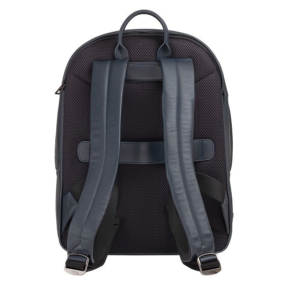 DuDu Casablanca Dagrugzak Leer 40 cm Laptop compartiment