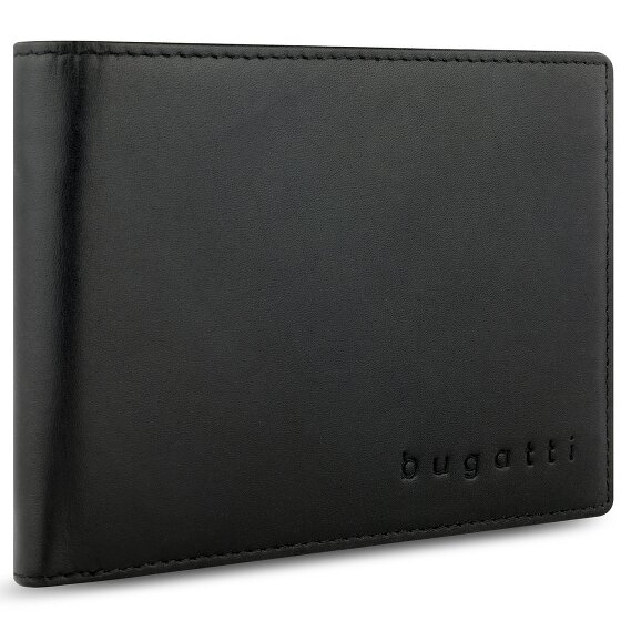 bugatti Super Slim Portemonnee RFID-bescherming Leer 12 cm