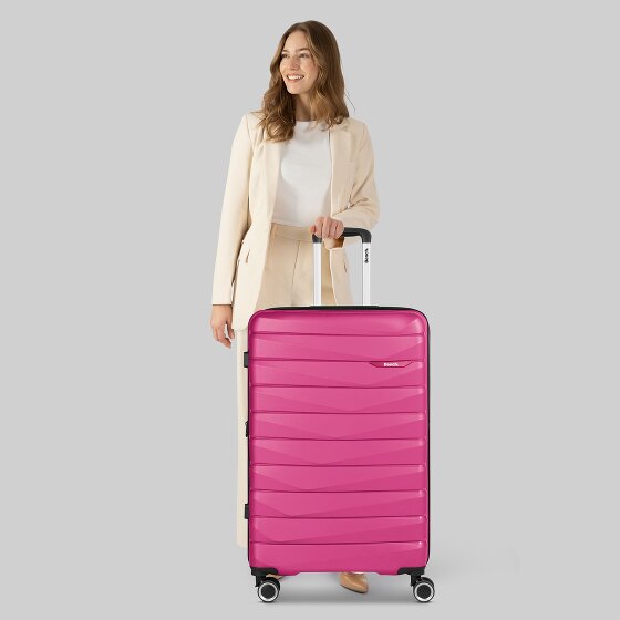 Bench Paris 4 wielen Trolley L 76 cm met uitbreidingsplooi