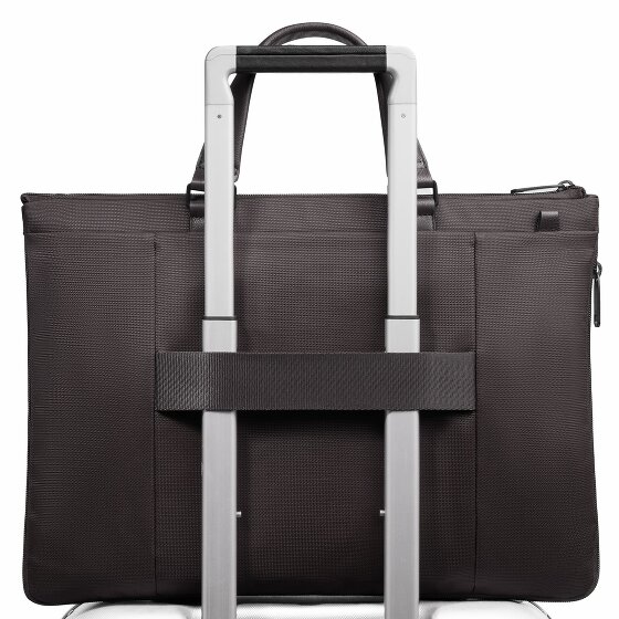 Piquadro Marcel Koffer Leer 42 cm Laptop compartiment