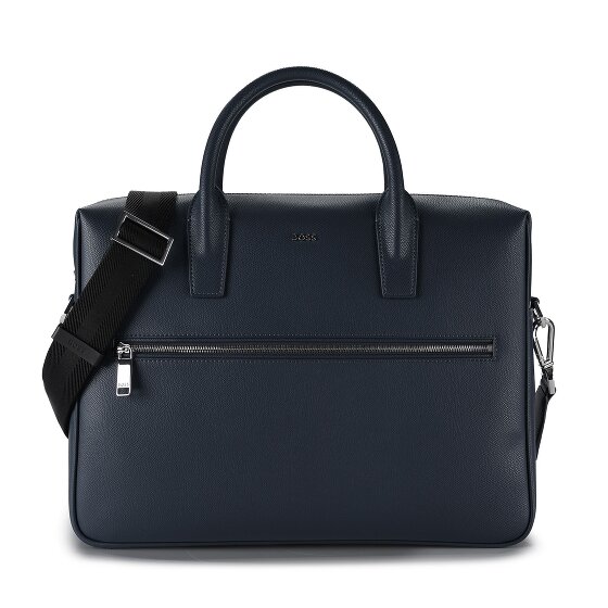 Boss Daxter Koffer Leer 38 cm Laptop compartiment