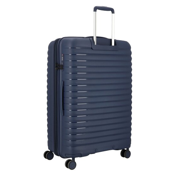 d&n Travel Line 4500 4 wielen Trolley L 75 cm met uitbreidingsplooi