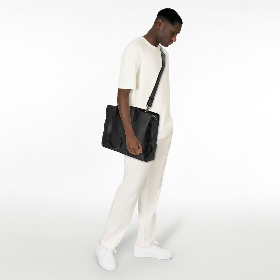 Plevier Power Shopper Tas Leer 41 cm Laptop compartiment
