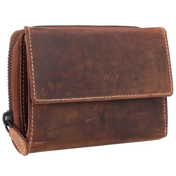 Jack Kinsky Baltimore 512 Portemonnee RFID Leer 14 cm