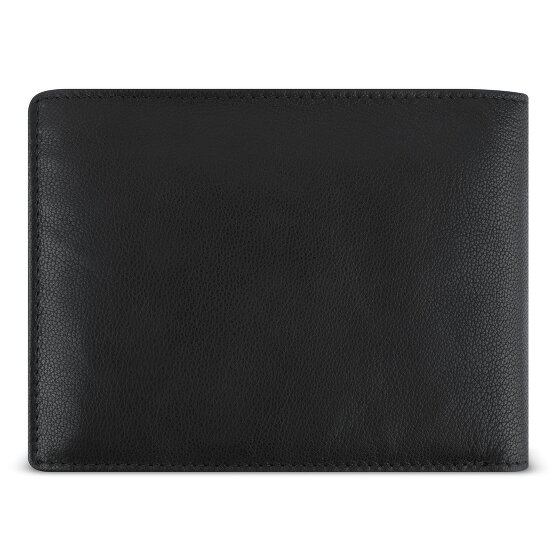 bugatti Black Magic Portemonnee RFID-bescherming Leer 12 cm