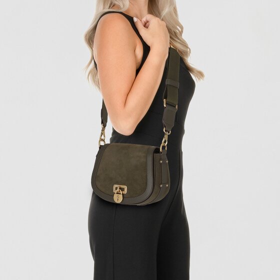 Lauren Ralph Lauren Tanner Schoudertas Leer 20 cm
