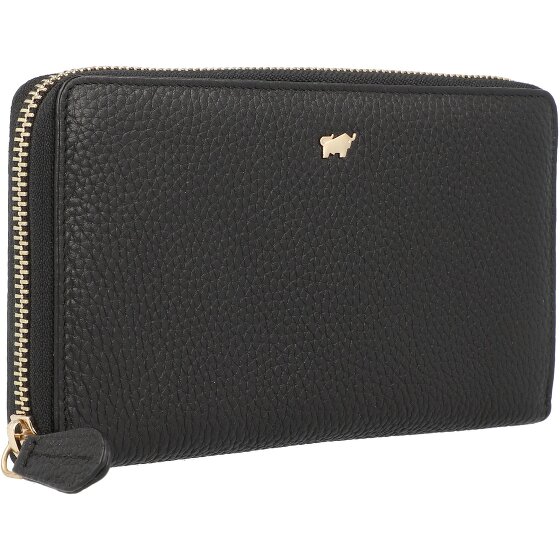 Braun Büffel Asti Portemonnee RFID-bescherming Leer 19 cm