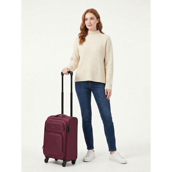 Smartbox Edition 04 4 wielen Cabinewagen 55 cm met uitbreidingsplooi