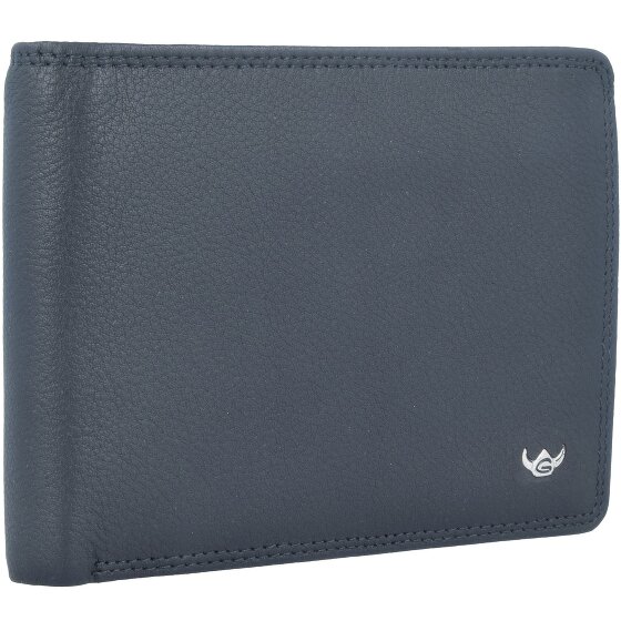 Golden Head Polo RFID Bescherm Portemonnee Leder 12,5 cm