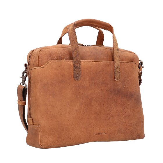 Harold's Antic aktetas Leer 39 cm Laptopvak