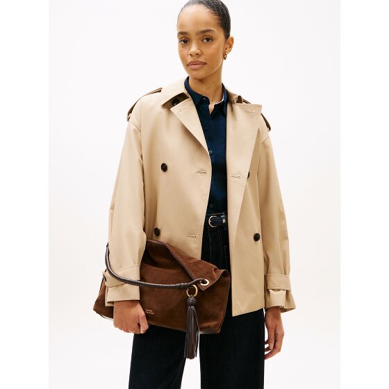 Tommy Hilfiger TH Statement Leather Schoudertas Leer 42 cm