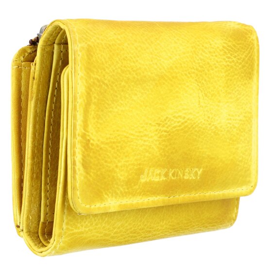 Jack Kinsky Nassau Portemonnee RFID Leer 11 cm