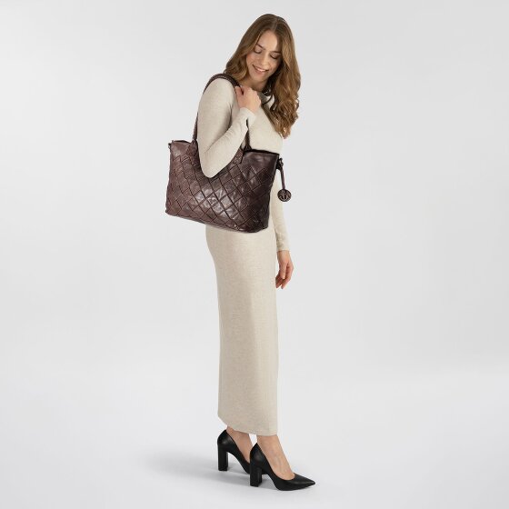Harbour 2nd Leontina Schoudertas Leer 40 cm Harbour 2nd Leontina Schoudertas Leer 40 cm