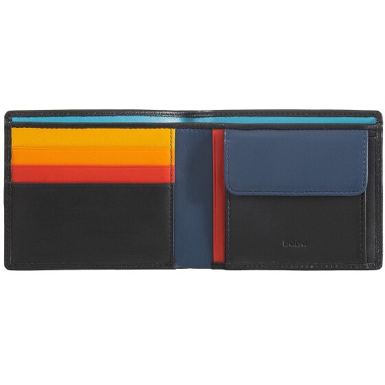 DuDu Azzorre Portemonnee RFID-bescherming Leder 11 cm