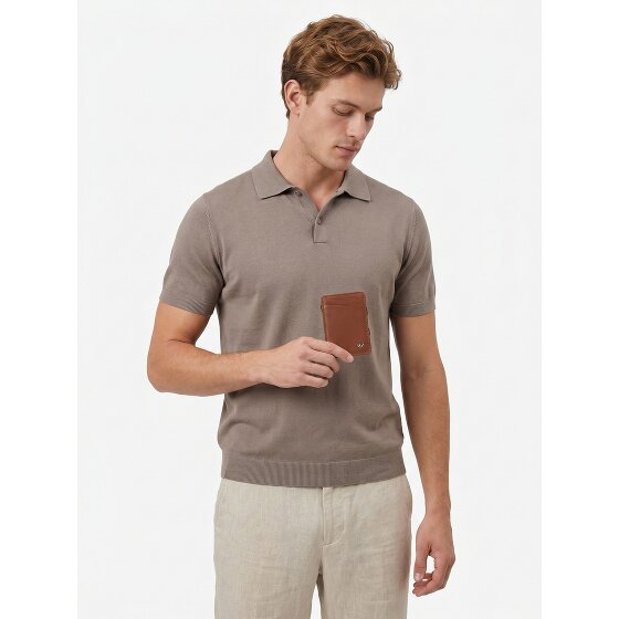 Golden Head Polo Creditcardhouder RFID-bescherming Leder 7.5 cm