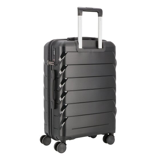d&n Travel Line 4100 4 wielen Trolley M 64 cm