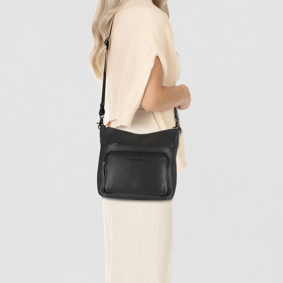 Mandarina Duck Mellow Leather Crossbody tas Leder 30 cm