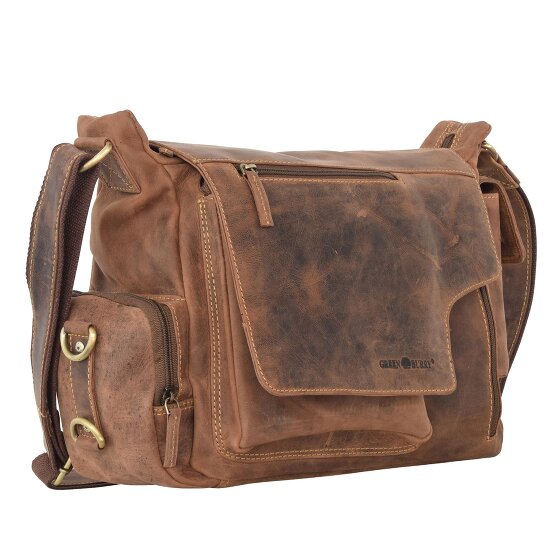Greenburry Vintage Messenger II Leer 39 cm