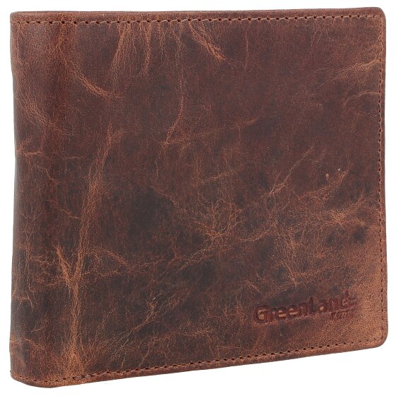 Greenland Nature Montana Portemonnee RFID Leer 12,5 cm