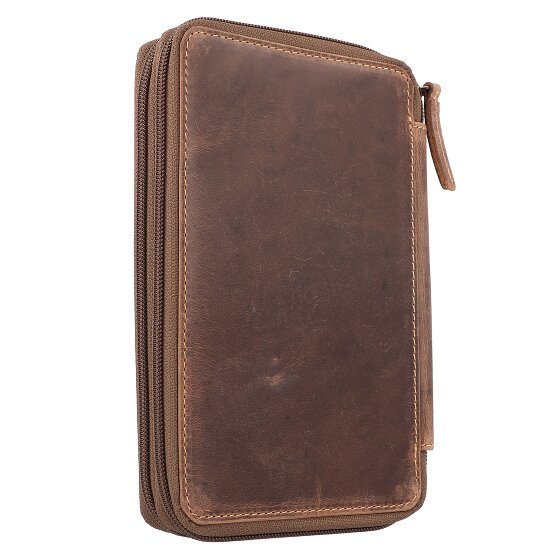 Greenburry Vintage Potloodetui Leer 13 cm