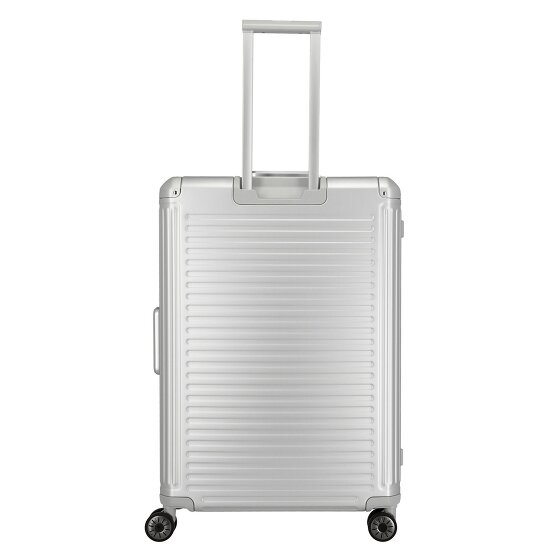 Travelite Next Trolley met 4 wielen, Aluminium, 77 cm