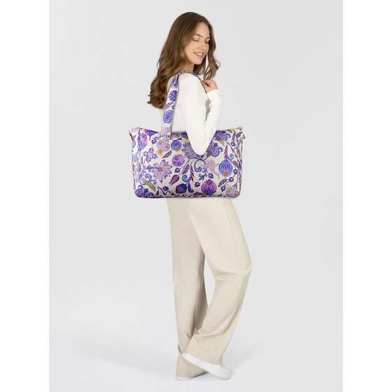 Oilily Sapphire Chintz Shopper Tas 46 cm