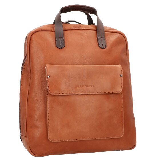 Harold's Ivy Lane Rugzak Leer 36 cm Laptopcompartiment