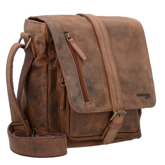 Greenland Nature Montenegro Schoudertas Leer 22 cm Greenland Nature Montenegro Schoudertas Leer 22 cm