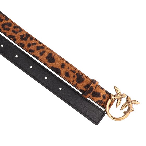 PINKO Love Berry Riem Leer
