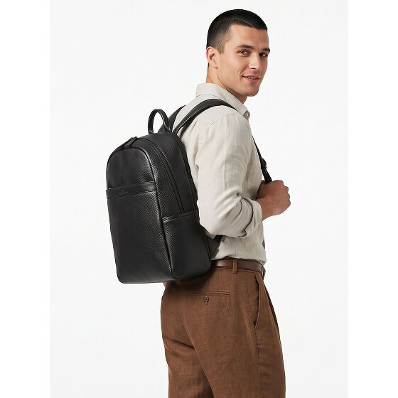 Castelijn & Beerens Lou Dagrugzak RFID-bescherming Leder 43 cm Laptopvak