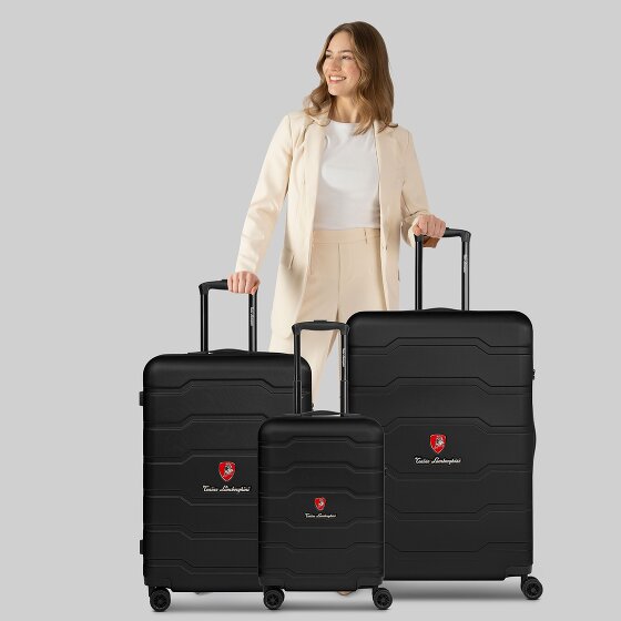 Tonino Lamborghini Bologna 4 wielen Kofferset 3-delig