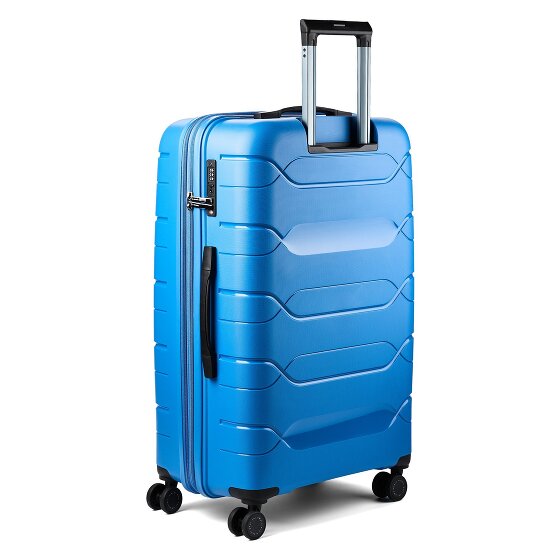 Polestream Strz by Asteroid 4 wielen Trolley L 74 cm met uitbreidingsplooi