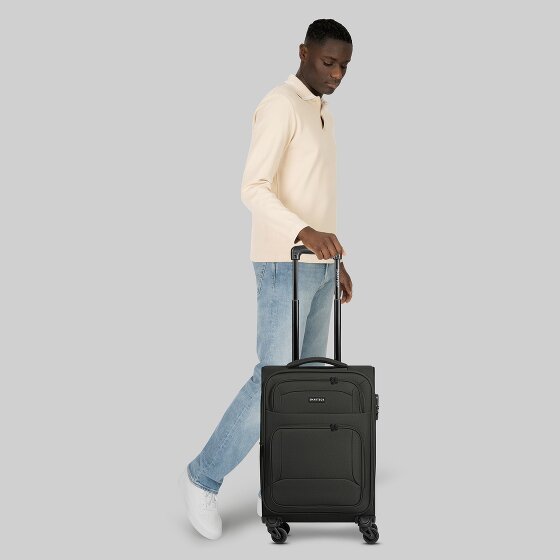 Smartbox Edition 04 4 wielen Cabinewagen 55 cm met uitbreidingsplooi