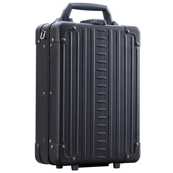 Aleon Aluminium Verticale aktetas 25 cm laptop compartiment
