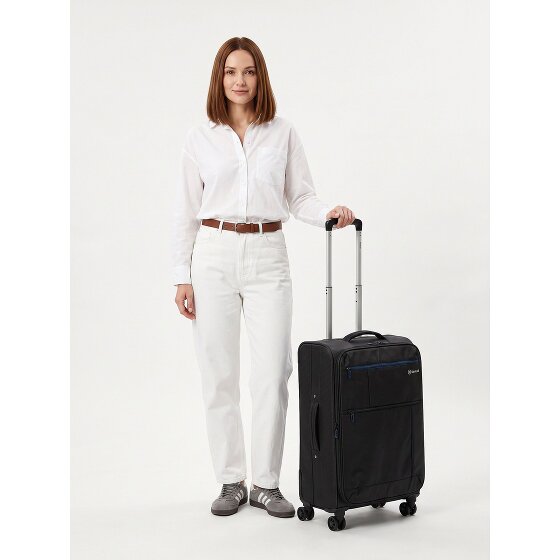 Benzi 5825 4 wielen Trolley M 67 cm met uitbreidingsplooi