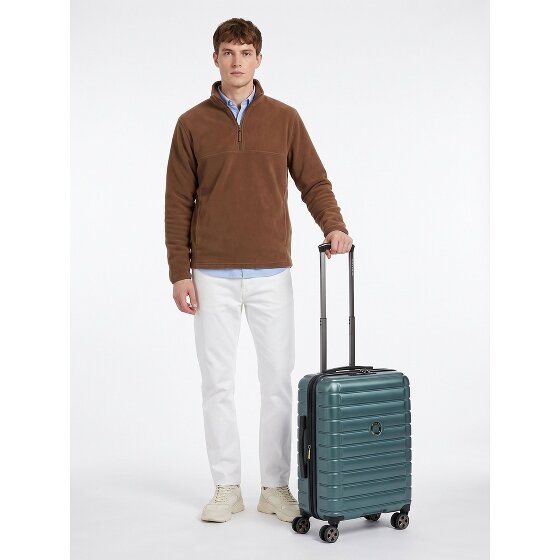 Delsey Paris Shadow 5.0 4 wielen Cabinewagen 55 cm met uitbreidingsplooi