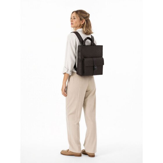 Piquadro Materia Dagrugzak Leder 45 cm Laptopvak