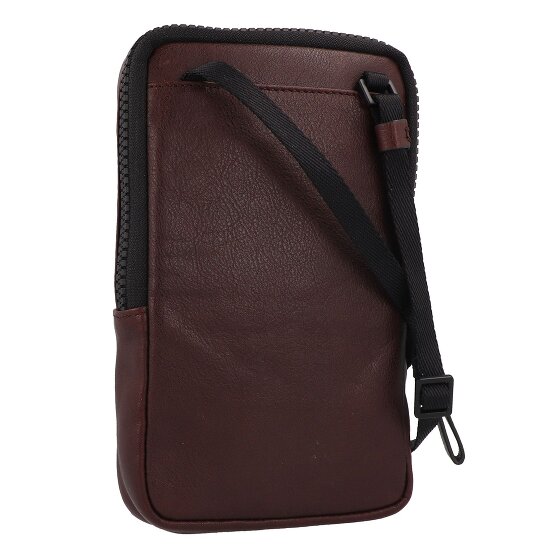 Piquadro Harper Telefoonhoesje Leer 12 cm