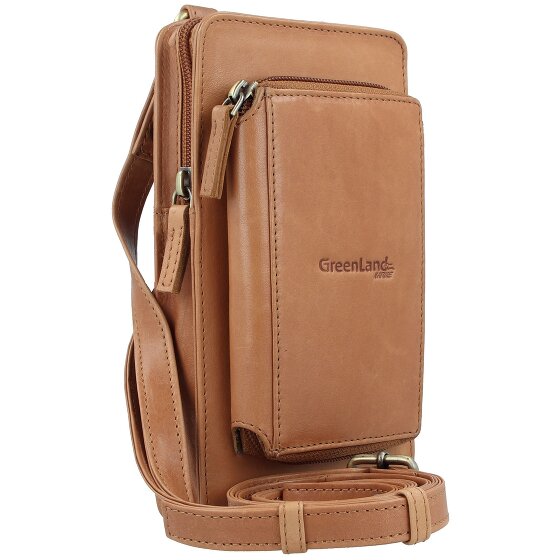 Greenland Nature Natuur Zacht Mobiel Tasje Portemonnee Leer 11 cm