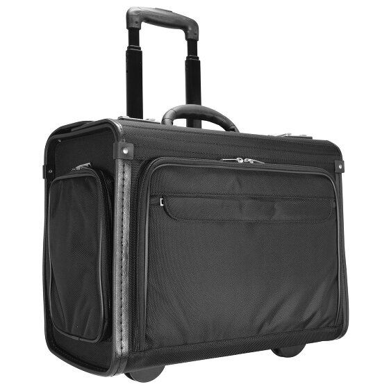 d&n Business & Travel 2 wielen Zakelijke trolley 35 cm Laptopvak