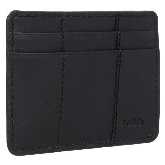 Fossil Everett creditcard etui leer 10 cm